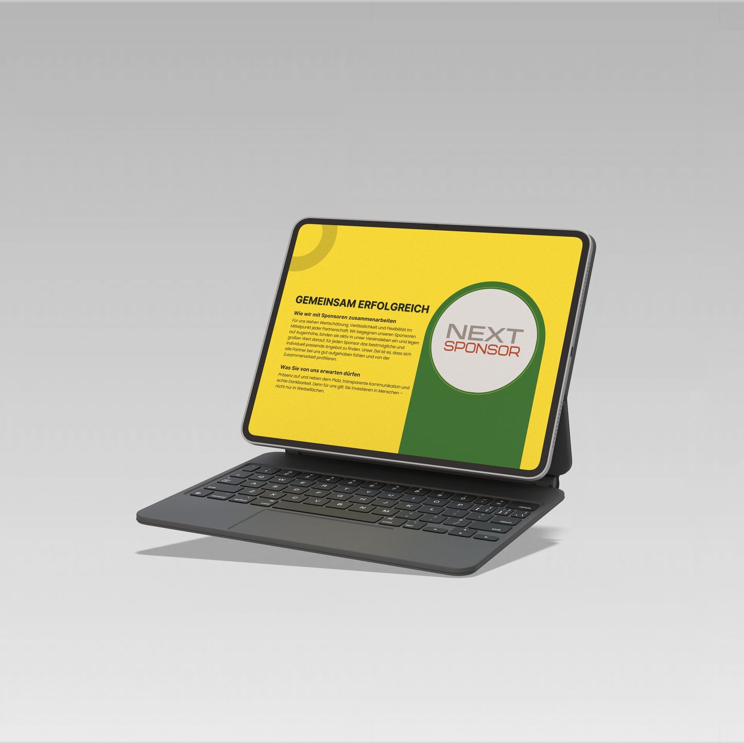 Sponsoringkonzept - Design 3