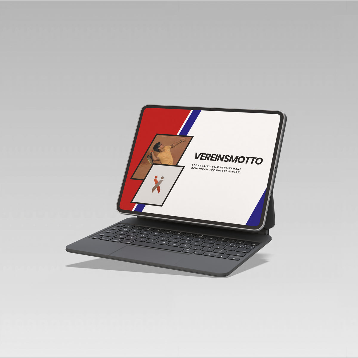 Sponsoringkonzept Design 4 – Titelseite