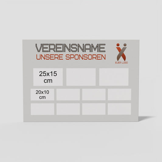 Sponsorentafel quer