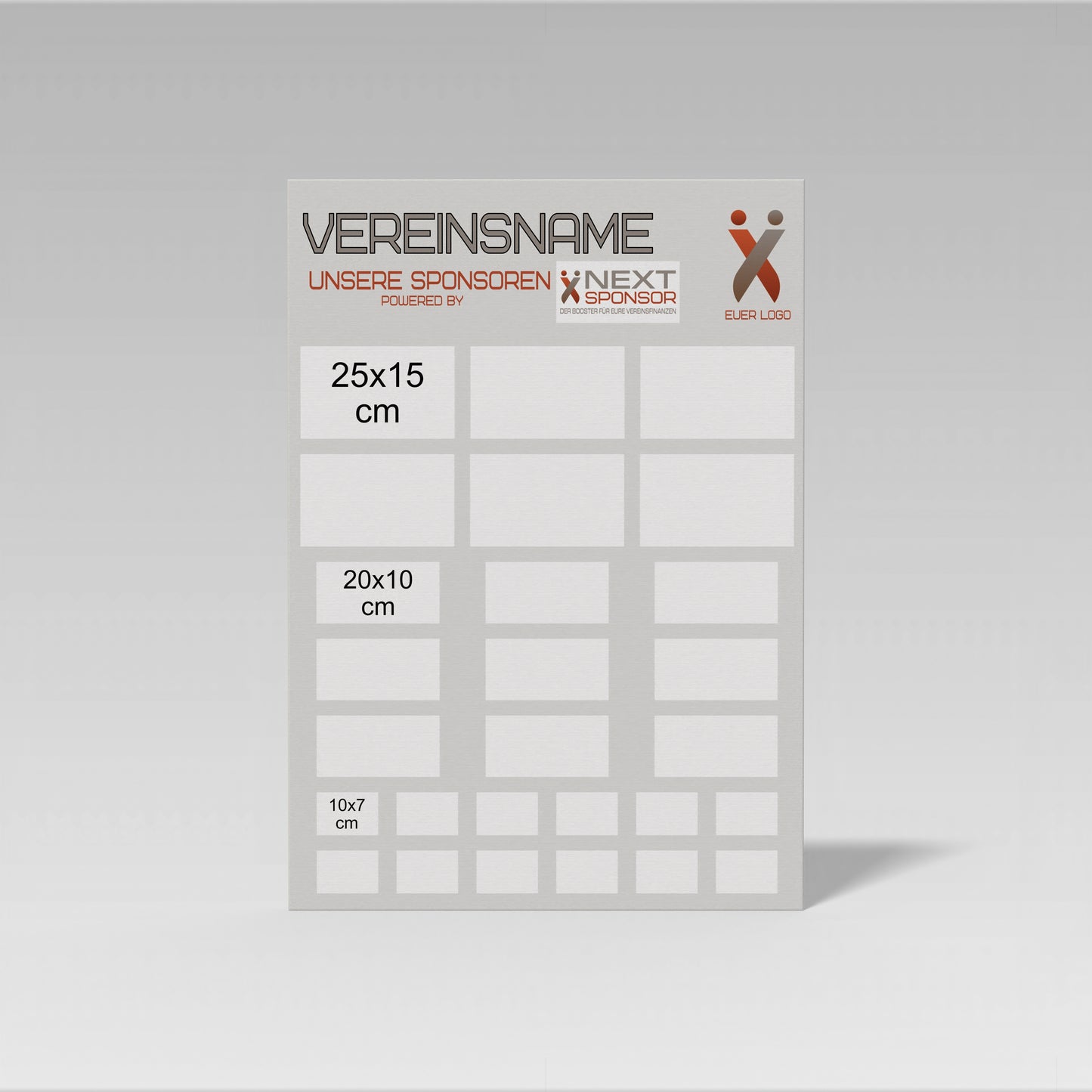 Sponsorentafel hoch - powered by Next Sponsor (-10%)