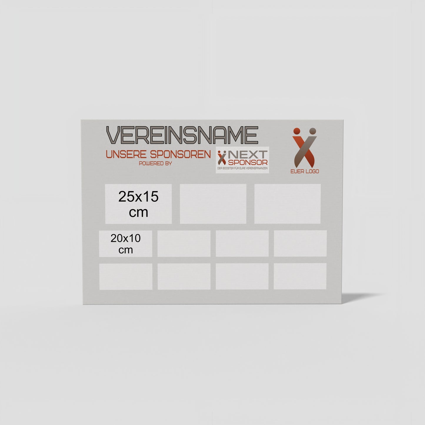 Sponsorentafel quer - powered by Next Sponsor (-10%)