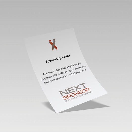 Muster-Sponsoringvertrag